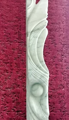 Eternitate - Sculptură în marmură albă
