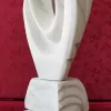 Focul primordial – Sculptură în marmură albă 5 Focul primordial – Sculptură în marmură albă 5