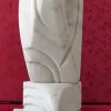Focul primordial – Sculptură în marmură albă 6 Focul primordial – Sculptură în marmură albă 6