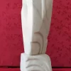 Focul primordial – Sculptură în marmură albă 7 Focul primordial – Sculptură în marmură albă 7