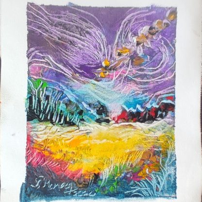 Picturi în ulei pe pânză 15 x 17 cm - iunie 2024 - Set 1 - pictură în ulei pe pânză, Monea Teofil