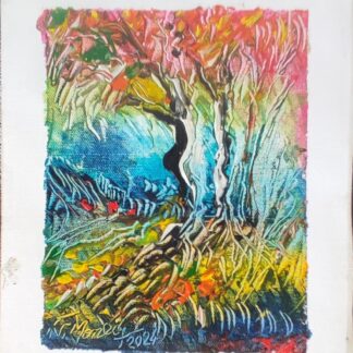 Picturi în ulei pe pânză 15 x 17 cm - iunie 2024 - Set 1 - pictură în ulei pe pânză, Monea Teofil