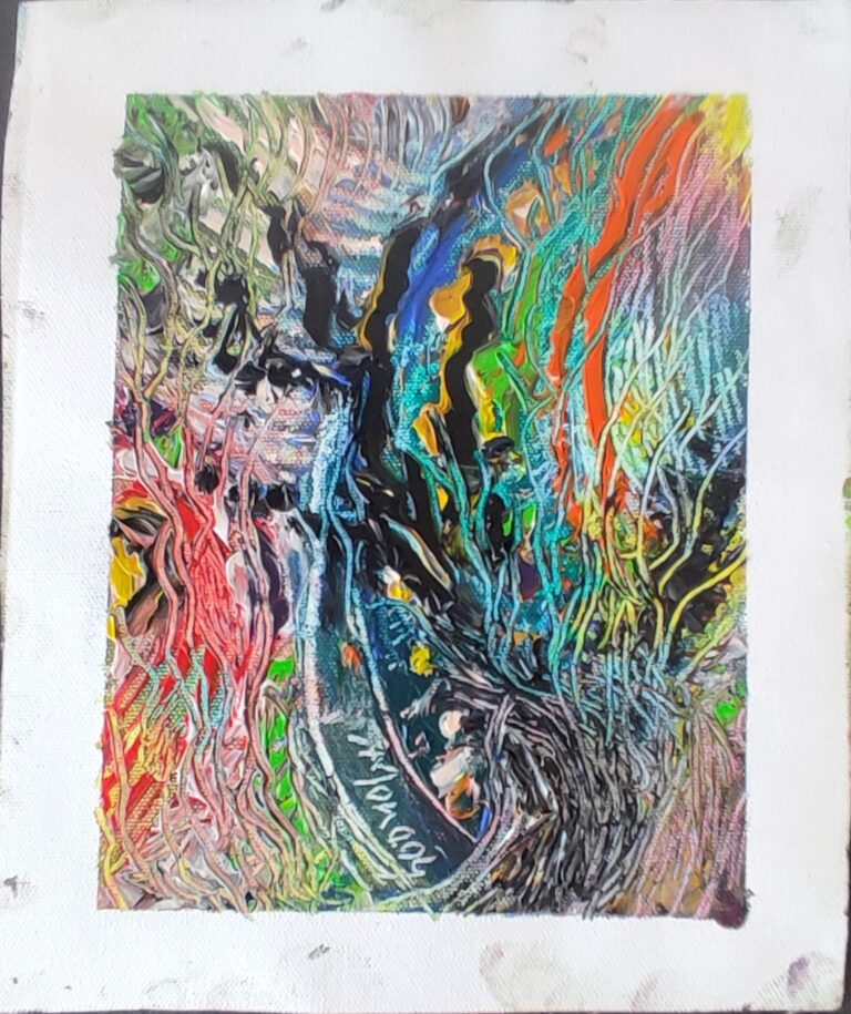 Picturi în ulei pe pânză 15 x 17 cm - iunie 2024 - Set 1 - pictură în ulei pe pânză, Monea Teofil
