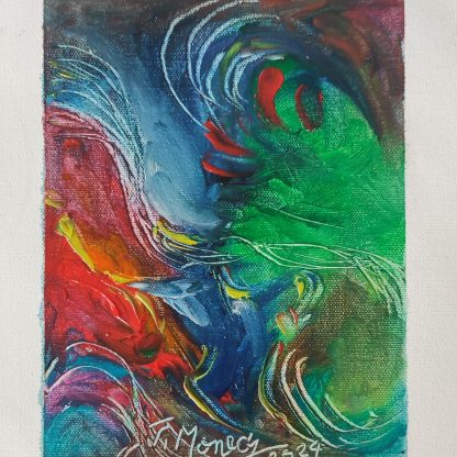 Picturi în ulei pe pânză 15 x 17 cm - iunie 2024 - Set 2 - pictură în ulei pe pânză, Monea Teofil