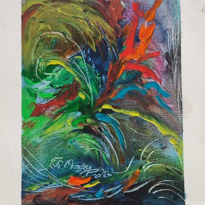 Picturi în ulei pe pânză 15 x 17 cm - iunie 2024 - Set 2 - pictură în ulei pe pânză, Monea Teofil