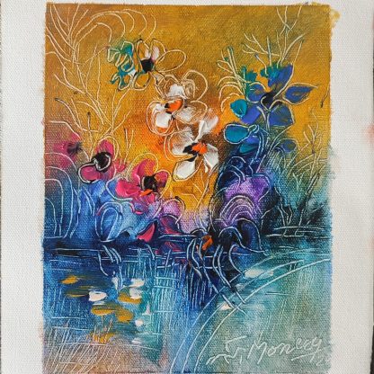 Picturi în ulei pe pânză 15 x 17 cm - iunie 2024 - Set 2 - pictură în ulei pe pânză, Monea Teofil