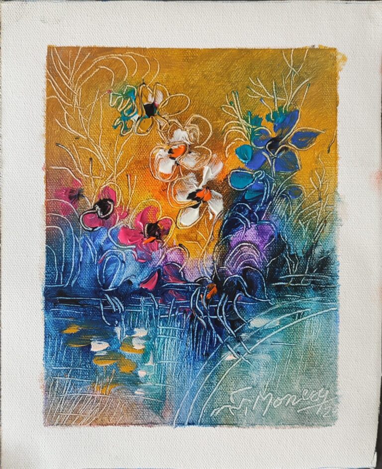 Picturi în ulei pe pânză 15 x 17 cm - iunie 2024 - Set 2 - pictură în ulei pe pânză, Monea Teofil