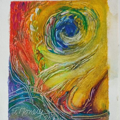 Picturi în ulei pe pânză 15 x 17 cm - iunie 2024 - Set 3 - pictură în ulei pe pânză, Monea Teofil