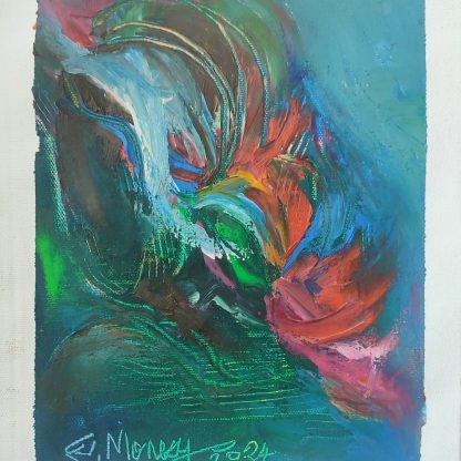 Picturi în ulei pe pânză 15 x 17 cm - iunie 2024 - Set 4 - pictură în ulei pe pânză, Monea Teofil