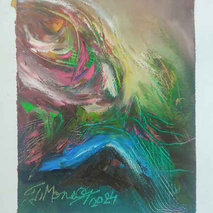 Picturi în ulei pe pânză 15 x 17 cm - iunie 2024 - Set 4 - pictură în ulei pe pânză, Monea Teofil
