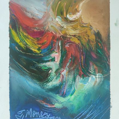 Picturi în ulei pe pânză 15 x 17 cm - iunie 2024 - Set 4 - pictură în ulei pe pânză, Monea Teofil