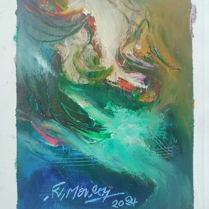 Picturi în ulei pe pânză 15 x 17 cm - iunie 2024 - Set 4 - pictură în ulei pe pânză, Monea Teofil