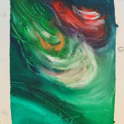 Picturi în ulei pe pânză 15 x 17 cm - iunie 2024 - Set 5 - pictură în ulei pe pânză, Monea Teofil