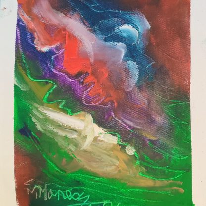 Picturi în ulei pe pânză 15 x 17 cm - iunie 2024 - Set 5 - pictură în ulei pe pânză, Monea Teofil