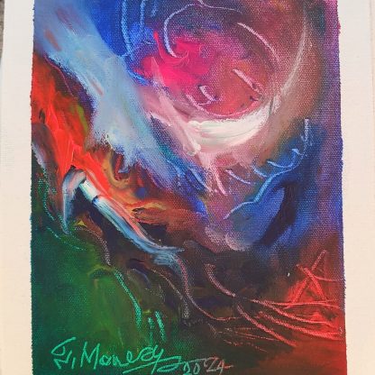 Picturi în ulei pe pânză 15 x 17 cm - iunie 2024 - Set 5 - pictură în ulei pe pânză, Monea Teofil