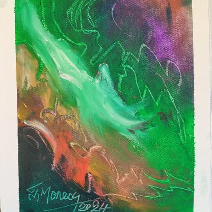 Picturi în ulei pe pânză 15 x 17 cm - iunie 2024 - Set 5 - pictură în ulei pe pânză, Monea Teofil