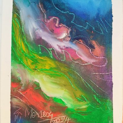 Picturi în ulei pe pânză 15 x 17 cm - iunie 2024 - Set 5 - pictură în ulei pe pânză, Monea Teofil