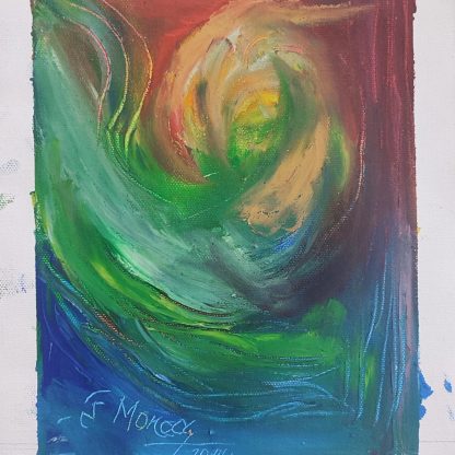 Picturi în ulei pe pânză 15 x 17 cm - iunie 2024 - Set 6 - pictură în ulei pe pânză, Monea Teofil