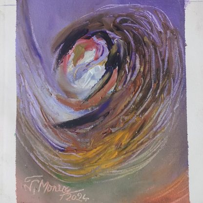 Picturi în ulei pe pânză 15 x 17 cm - iunie 2024 - Set 6 - pictură în ulei pe pânză, Monea Teofil