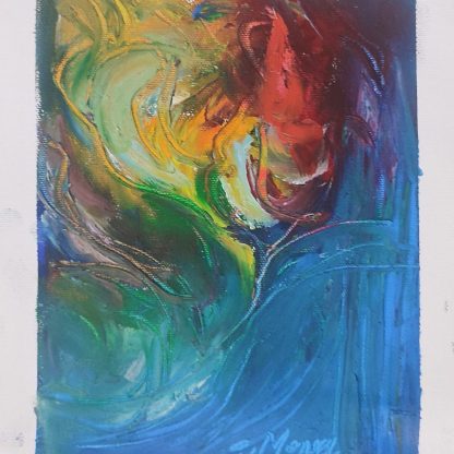Picturi în ulei pe pânză 15 x 17 cm - iunie 2024 - Set 6 - pictură în ulei pe pânză, Monea Teofil
