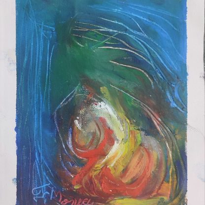 Picturi în ulei pe pânză 15 x 17 cm - iunie 2024 - Set 6 - pictură în ulei pe pânză, Monea Teofil