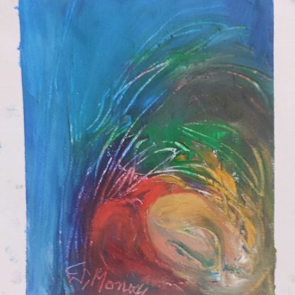 Picturi în ulei pe pânză 15 x 17 cm - iunie 2024 - Set 6 - pictură în ulei pe pânză, Monea Teofil