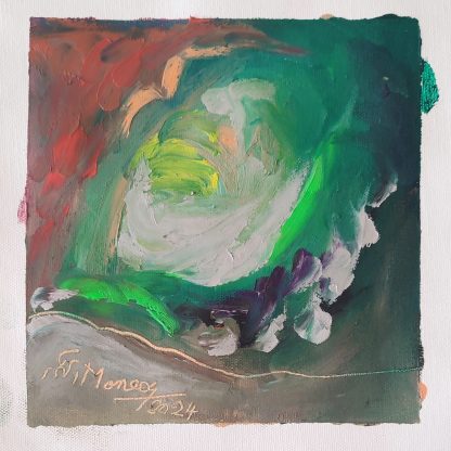 Picturi în ulei pe pânză 15 x 15-17 cm - iunie 2024 - Set 7 - pictură în ulei pe pânză, Monea Teofil
