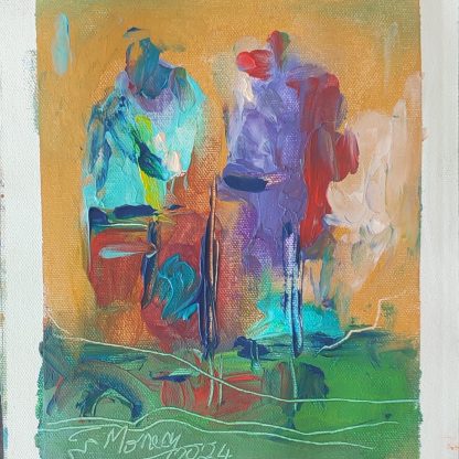 Picturi în ulei pe pânză 15 x 15/17 cm - iunie 2024 - Set 8 - pictură în ulei pe pânză, Monea Teofil