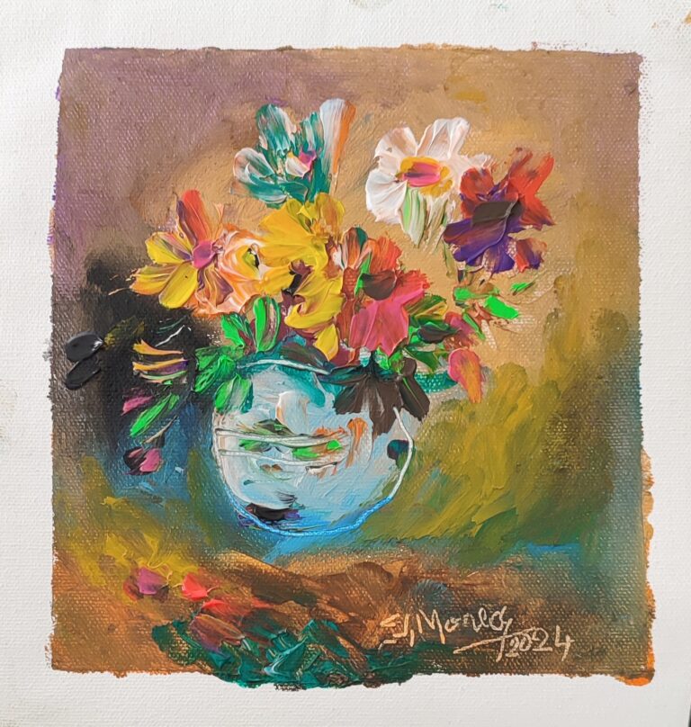 IMG_20240622_190424 Picturi în ulei pe pânză 15 x 15 cm - iunie 2024 - Set 9 - pictură în ulei pe pânză, Monea Teofil