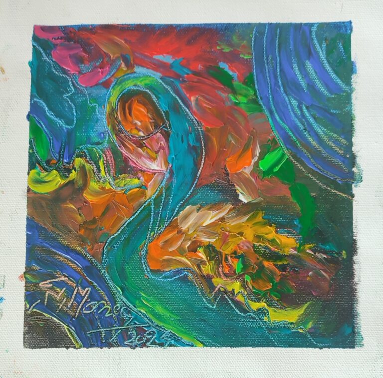 IMG_20240624_213011 Picturi în ulei pe pânză 15 x 15 cm - iunie 2024 - Set 10 - pictură în ulei pe pânză, Monea Teofil