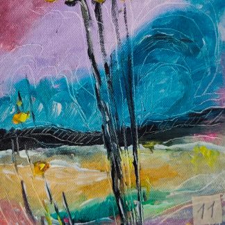 Pictura 11 în ulei pe pânză (20 cm x 16 cm)