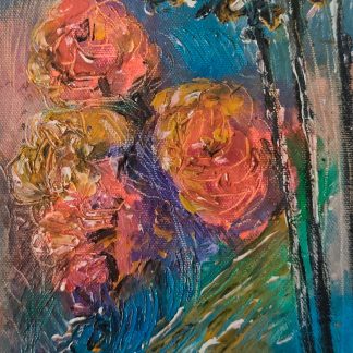 Pictura 13 în ulei pe pânză (20 cm x 16 cm)