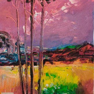 Pictura 14 în ulei pe pânză (20 cm x 16 cm)