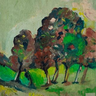 Pictura 17 în ulei pe pânză (20 cm x 16 cm)