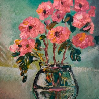 Pictura 20 în ulei pe pânză (20 cm x 16 cm)