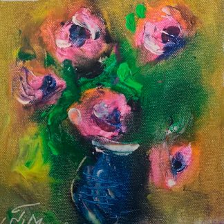 Pictura 23 în ulei pe pânză (20 cm x 16 cm)