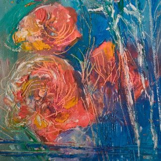 Pictura 26 în ulei pe pânză (20 cm x 16 cm)