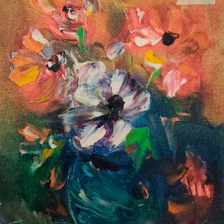 Pictura 27 în ulei pe pânză (20 cm x 16 cm)