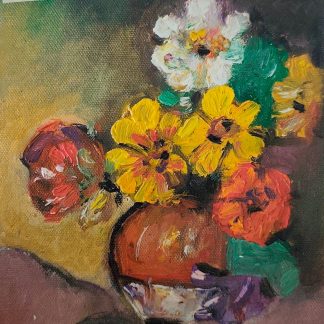 Pictura 29 în ulei pe pânză (20 cm x 16 cm)