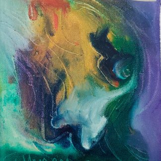 Pictura 39 în ulei pe pânză (20 cm x 16 cm)