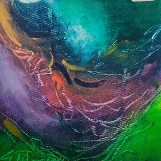 Pictura 46 în ulei pe pânză (20 cm x 16 cm)