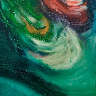 Pictura 48 în ulei pe pânză (20 cm x 16 cm)