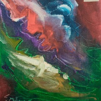 Pictura 54 în ulei pe pânză (20 cm x 16 cm)