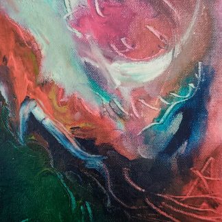 Pictura 55 în ulei pe pânză (20 cm x 16 cm)