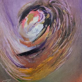 Pictura 58 în ulei pe pânză (20 cm x 16 cm)