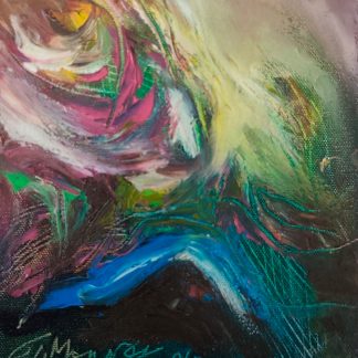 Pictura 59 în ulei pe pânză (20 cm x 16 cm)