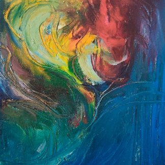 Pictura 61 în ulei pe pânză (20 cm x 16 cm)