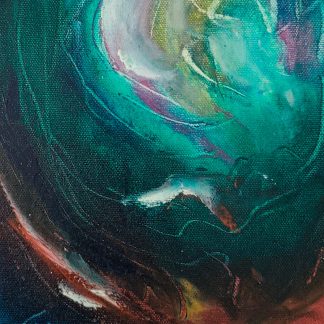 Pictura 66 în ulei pe pânză (20 cm x 16 cm)