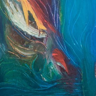 Pictura 68 în ulei pe pânză (20 cm x 16 cm)