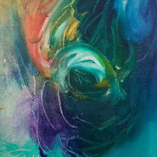 Pictura 69 în ulei pe pânză (20 cm x 16 cm)